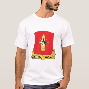 43rd Field Artillery Battalion - Red wo Txt T-shirt