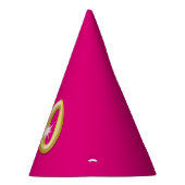 440 jaar roze goud feesthoedjes (Rechts)