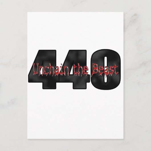 440 Mopar Beast Briefkaart (Voorkant)