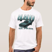 440 moparlader met zes paden t-shirt (Voorkant)