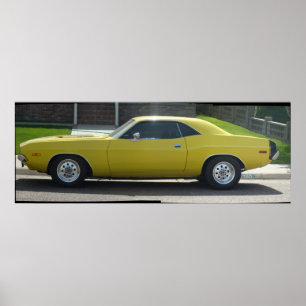 440 Wedge Dodge Challenger Poster