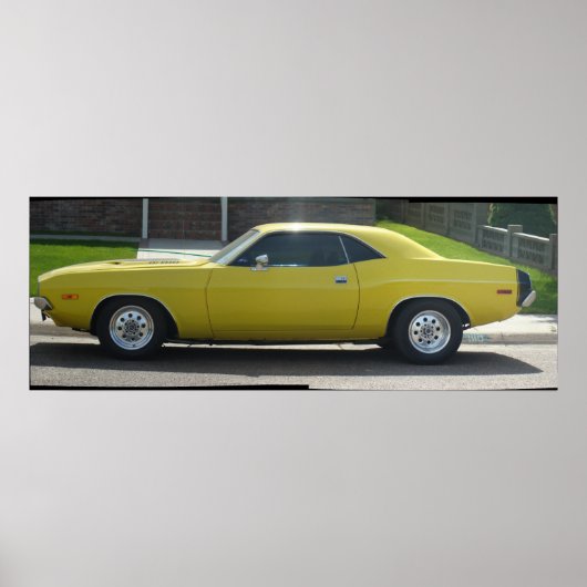 440 Wedge Dodge Challenger Poster (Voorkant)