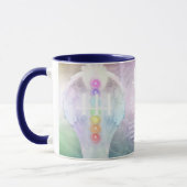 444 Angel Numbers Chakra Angels Wings Coffee Mok (Links)