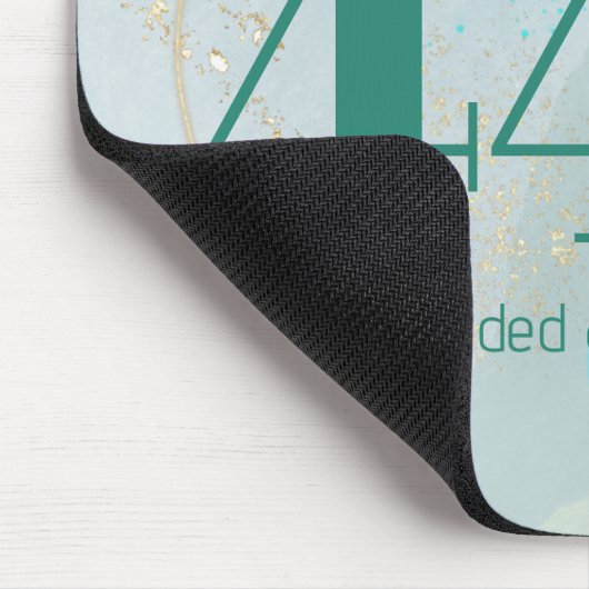 444 Engel Nummer Goddelijke Bescherming Affirmatie Muismat (Hoek)