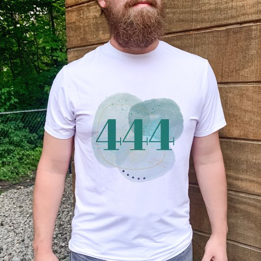 444 Engel Nummer Goddelijke Bescherming Affirmatie T-shirt