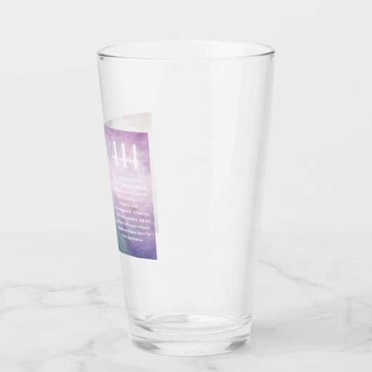 444 Engelennummers Betekenis - Esoterische Geschen Glas (Links)