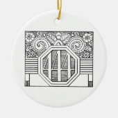 444 logo keramisch ornament (Voorkant)