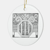 444 logo keramisch ornament (Links)