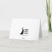 4464 - Close-up van Oranje lelies Bedankkaart (Achterkant)