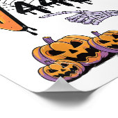 4489 Square Root 67 Math Teacher Halloween Costume Poster (Hoek)