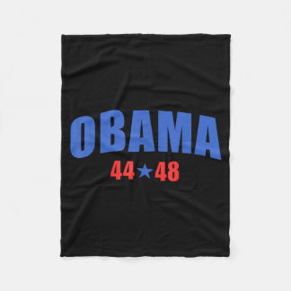 44-48 Obama Voor President '28 2028 4e Juli Fleece Deken