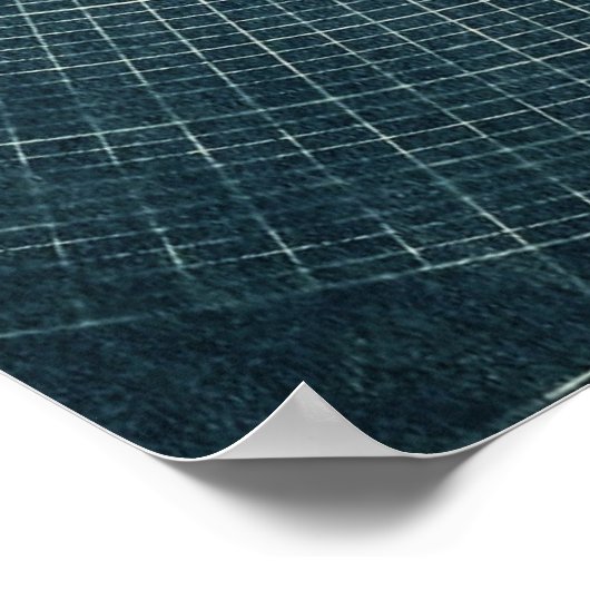 44,4 graden - grafiek poster (Hoek)