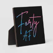 44 AF II - Birthday Gift Fotoplaat (Voorkant)