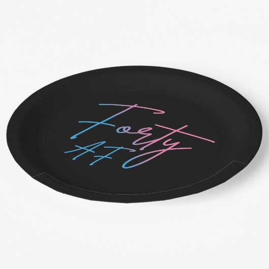 44 AF II - Birthday Gift Papieren Bordje (Gekanteld)