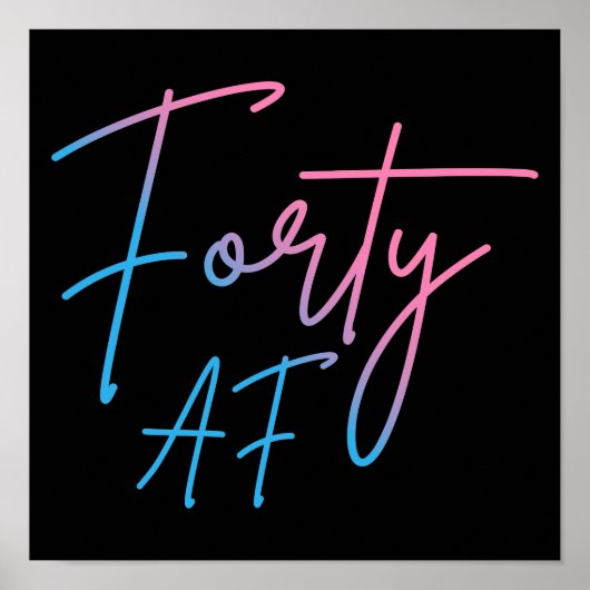 44 AF II - Birthday Gift Poster (Voorkant)