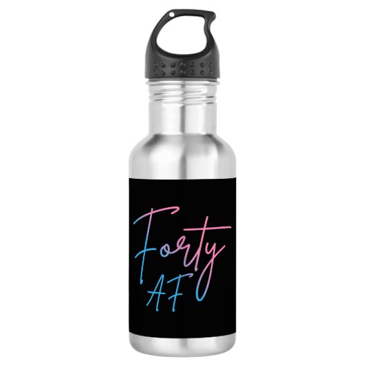 44 AF II - Birthday Gift Waterfles (Voorkant)