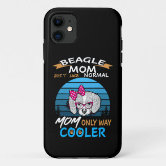 44 Beagle Mom Cooler Case-Mate iPhone Case
