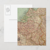 44 België en Nederland Briefkaart (Voorkant / Achterkant)