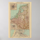 44 België en Nederland Poster (Voorkant)
