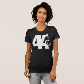 "44" Dames Twofer T-shirt (Voorkant volledig)