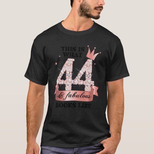 44 & Fabulous I Rose And White Party Group Candid  T-shirt (Voorkant)