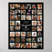 44 Foto Collage Afstuderen Poster (Voorkant)