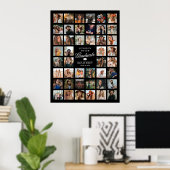 44 Foto Collage Afstuderen Poster (Thuiskantoor)