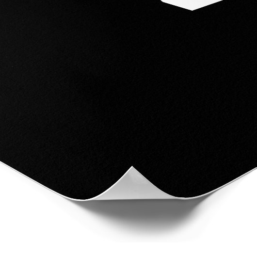 44 jaar - 44e verjaardag Funny Gift Poster (Hoek)