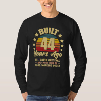 44 jaar geleden Alle Onderdelen Origineel 44ste ve T-shirt