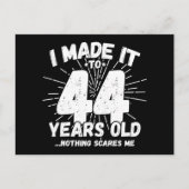 44 Jaar Oud Sarcastisch Meme Grappig 44e Verjaarda Briefkaart (Voorkant)