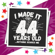 44 Jaar Oud Sarcastisch Meme Grappig 44e Verjaarda