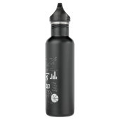 44 jaar oude Bday Wiskunde Teacher 44e verjaardags Waterfles (Rechts)