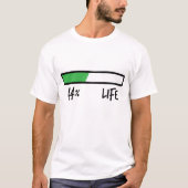 44% LIFE Funny 31-44 jaar oud Shirt 44 verjaardag (Voorkant)