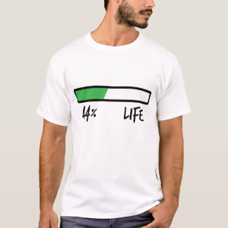 44% LIFE Funny 31-44 jaar oud Shirt 44 verjaardag