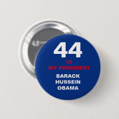 44 Obama Button (Voorkant /achterkant)