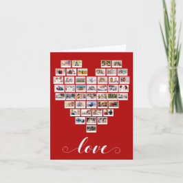 44 Photo Collage Love Instant Camera Film Heart No Notitiekaartje