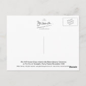 44 Princess Diana France 1988 Briefkaart (Achterkant)