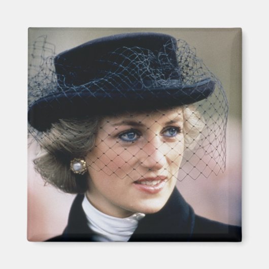 44 Princess Diana France 1988 Magneet (Voorkant)