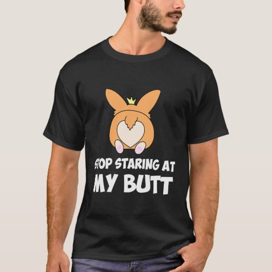 44 Stop met starten vanaf mijn knop T-shirt (Voorkant)