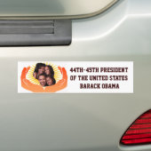 44e-45e President, Barack Obama Bumpersticker (Op auto)