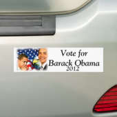 44e en 45e President Barack Obama_ Bumpersticker (Op auto)