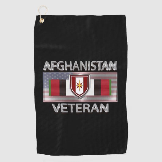 44e medisch brigade, Afghanistan Veteraan Golfhanddoek (Voorkant)