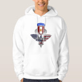 44e medisch brigade in de lucht hoodie (Voorkant)