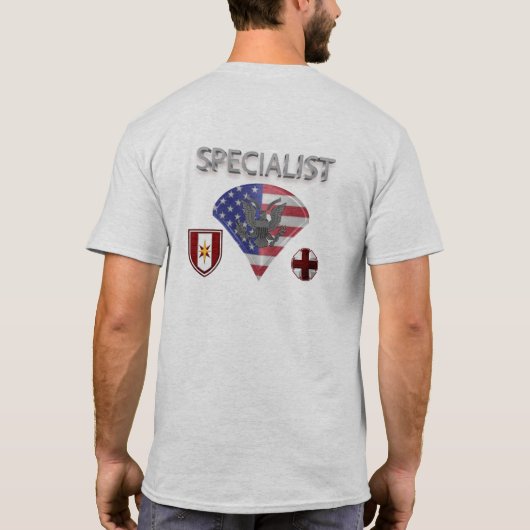 44e medisch brigade-specialist t-shirt (Achterkant)