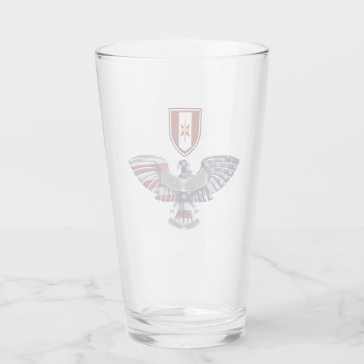 44e medische brigade "Dragon Medics" Eagle Glas (Achterkant)