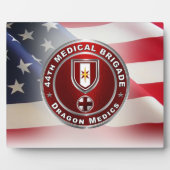 44e Medische Brigade DRAGON MEDICS Fotoplaat (Voorkant)
