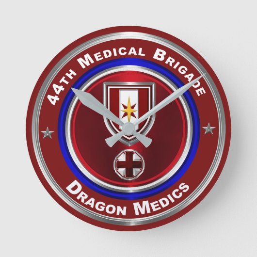 44e medische brigade Dragon Medics Ronde Klok (Voorkant)