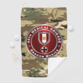 44e medische brigade golfhanddoek (Insitu)