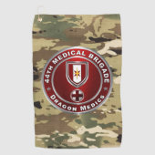 44e medische brigade golfhanddoek (Voorkant)