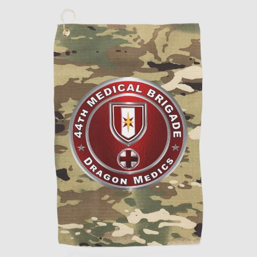 44e medische brigade golfhanddoek (Voorkant)